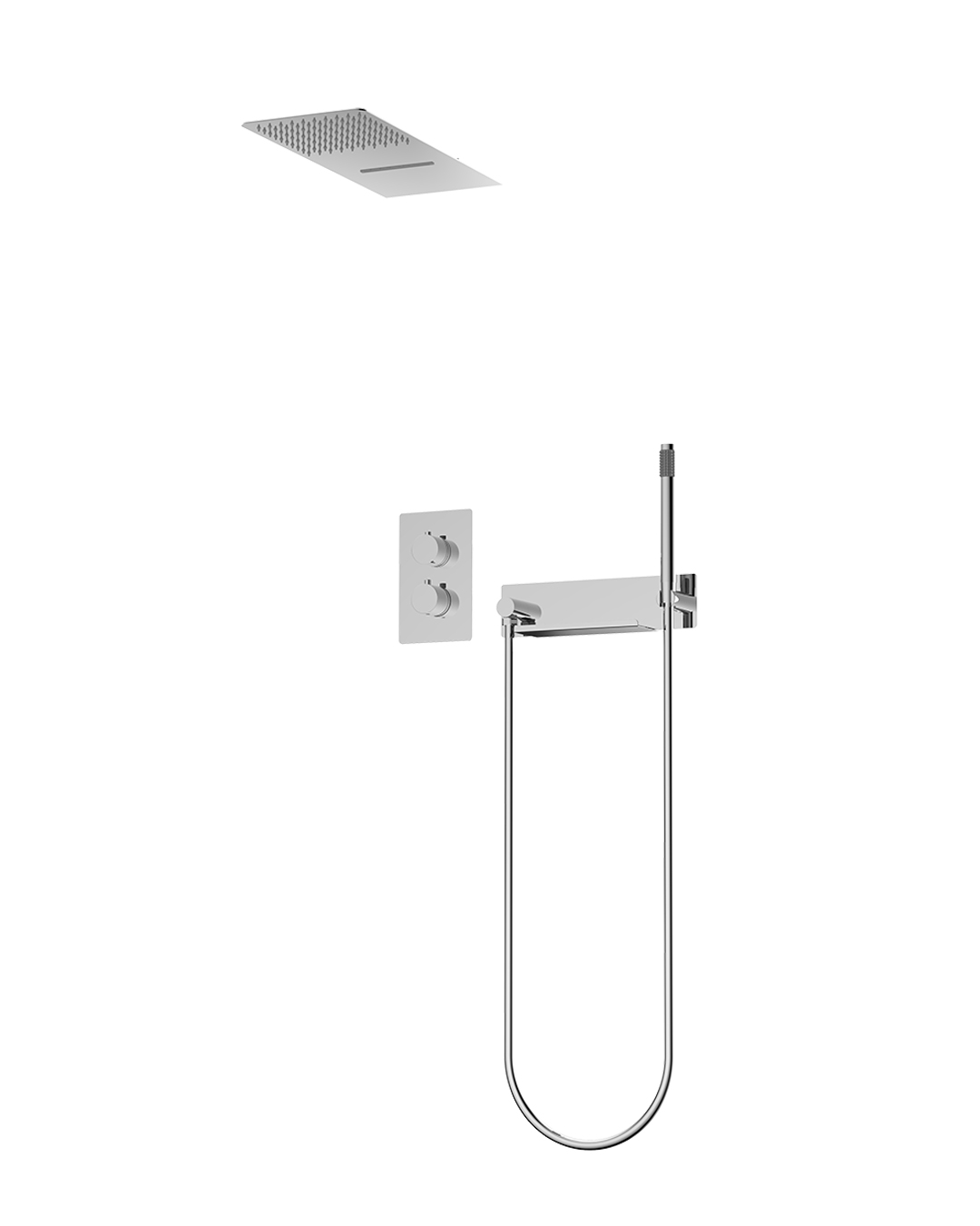 Brio Set Ducha Universal Pared